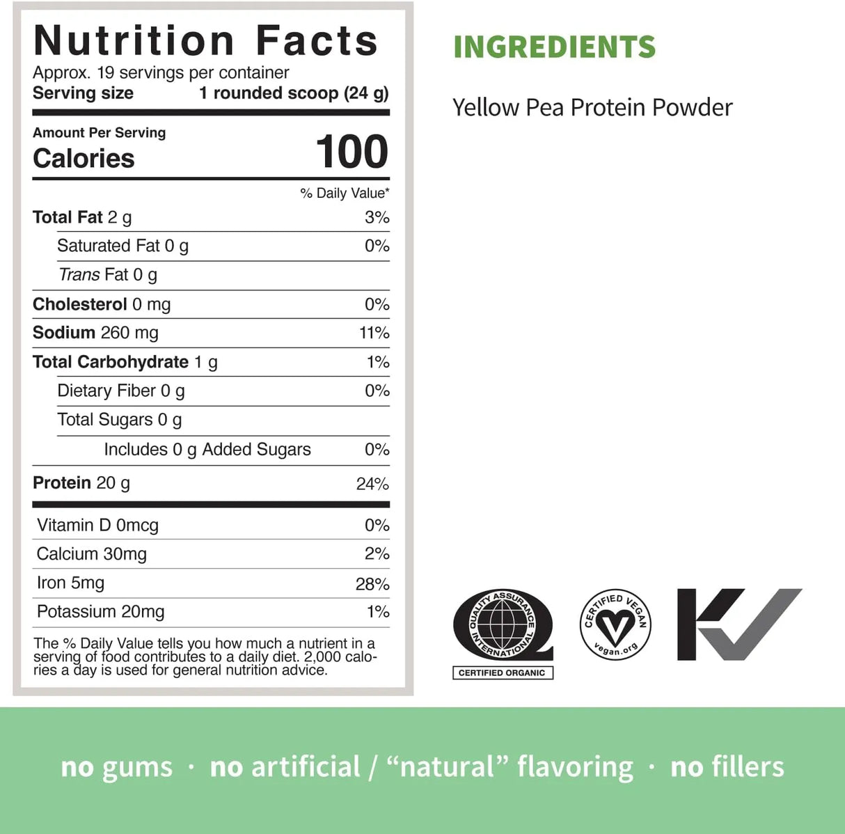 SPROUT LIVING - Sprout Living Organic Pea Protein Powder 454Gr. - The Red Vitamin MX - Suplementos Alimenticios - {{ shop.shopifyCountryName }}