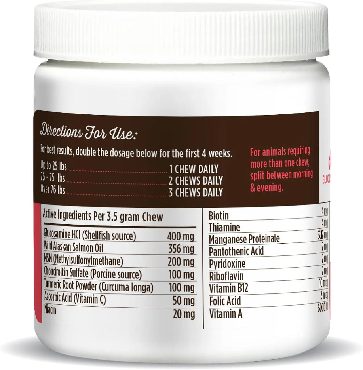 DR. JOSEPH'S - Dr. Joseph's VetPro Complete Multivitamin Dog 60 Masticables - The Red Vitamin MX - Multivitamínicos Para Perros - {{ shop.shopifyCountryName }}