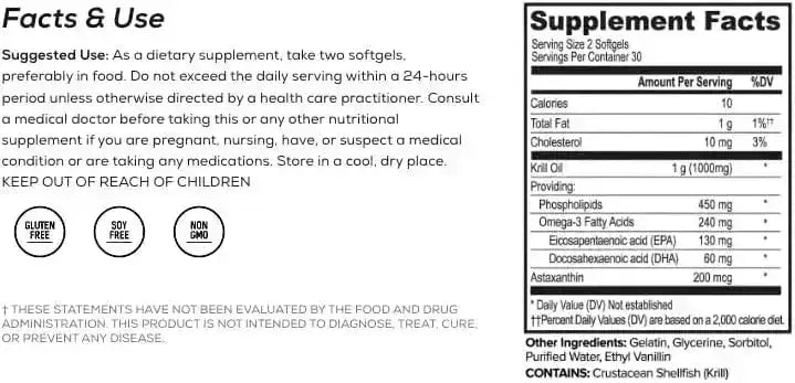 ONNIT - ONNIT Antarctic Krill Oil 1000Mg. 60 Capsulas Blandas - The Red Vitamin MX - Suplementos Alimenticios - {{ shop.shopifyCountryName }}