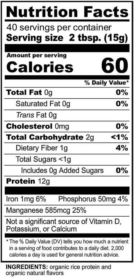 NUTRIBIOTIC - NutriBiotic Certified Organic Rice Protein Vanilla 600Gr. - The Red Vitamin MX - Suplementos Alimenticios - {{ shop.shopifyCountryName }}