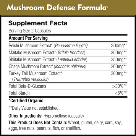 DAILY NUTRA - DailyNutra Mushroom Defense Formula 90 Capsulas - The Red Vitamin MX - Suplementos Alimenticios - {{ shop.shopifyCountryName }}