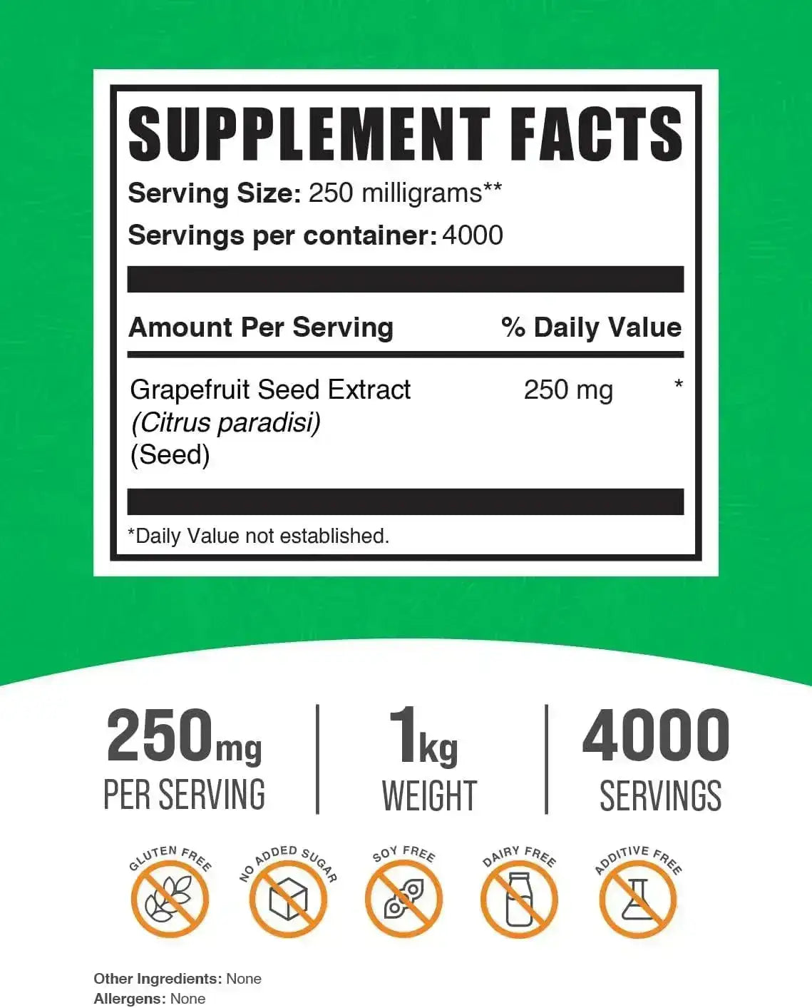 BULK SUPPLEMENTS - Bulk Supplements Grapefruit Seed Extract Powder 1 Kg. - The Red Vitamin MX - Suplementos Alimenticios - {{ shop.shopifyCountryName }}