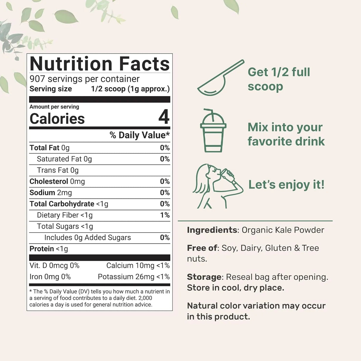 MICRO INGREDIENTS - Micro Ingredients Organic Kale Powder 907Gr. - The Red Vitamin MX - Suplementos Alimenticios - {{ shop.shopifyCountryName }}