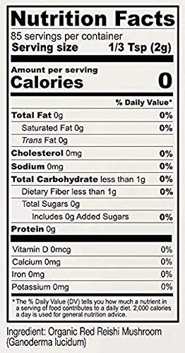 ANTHONY´S - Anthony's Organic Red Reishi Mushroom Extract Powder 170Gr. - The Red Vitamin MX - Suplementos Alimenticios - {{ shop.shopifyCountryName }}