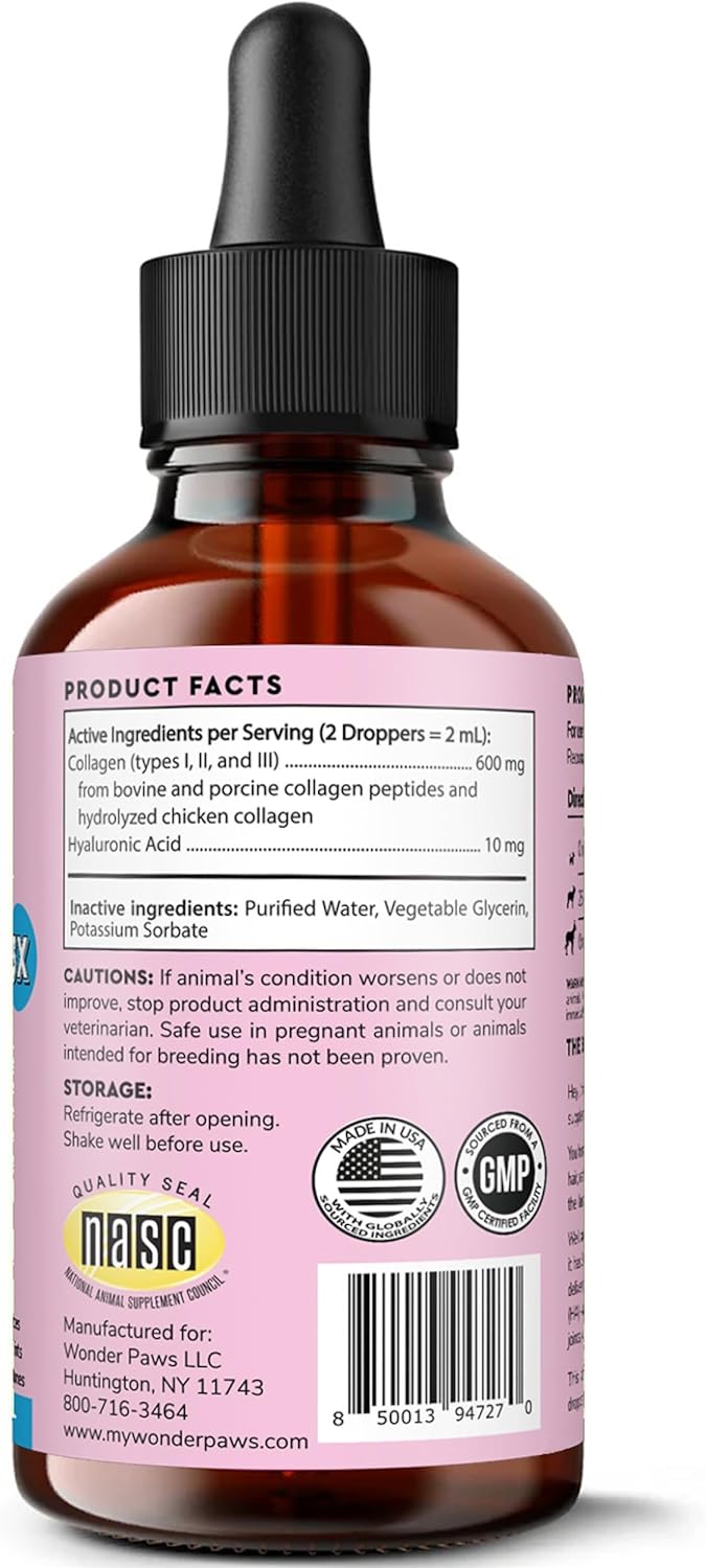 WONDER PAWS Premium Collagen for Dogs 120Ml.