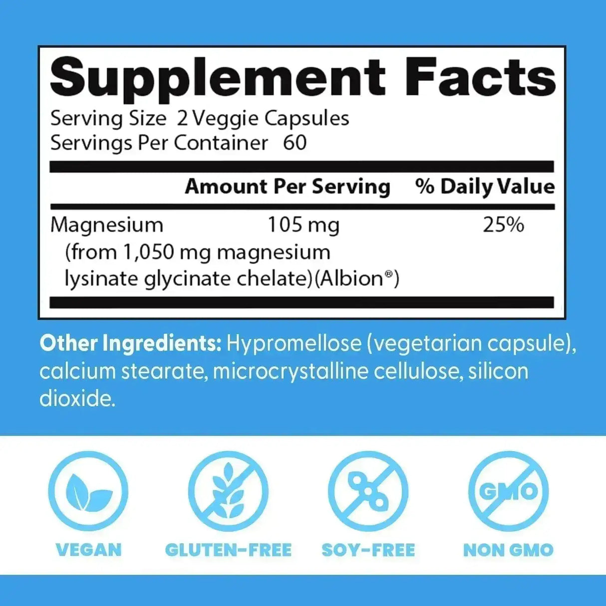 DOCTOR'S BEST - Doctor's Best High Absorption Magnesium Lysinate Glycinate 120 Capsulas - The Red Vitamin MX - Suplementos Alimenticios - {{ shop.shopifyCountryName }}