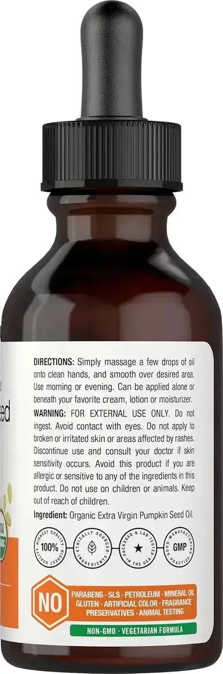 HORBAACH - Horbaach Organic Pumpkin Seed Oil 118Ml. - The Red Vitamin MX - Suplementos Alimenticios - {{ shop.shopifyCountryName }}