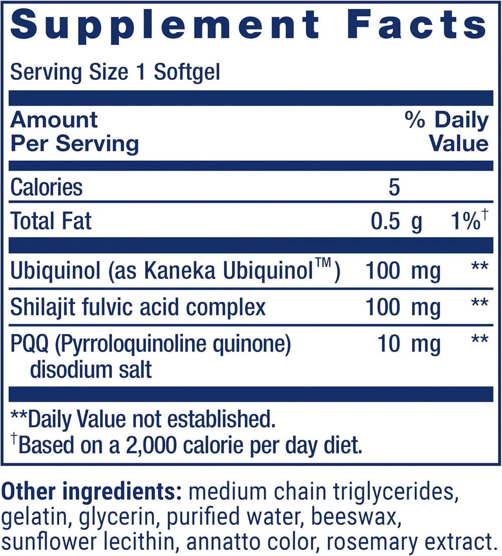 LIFE EXTENSION - Life Extension Super Ubiquinol CoQ10 with PQQ 30 Capsulas Blandas - The Red Vitamin MX - Suplementos Alimenticios - {{ shop.shopifyCountryName }}