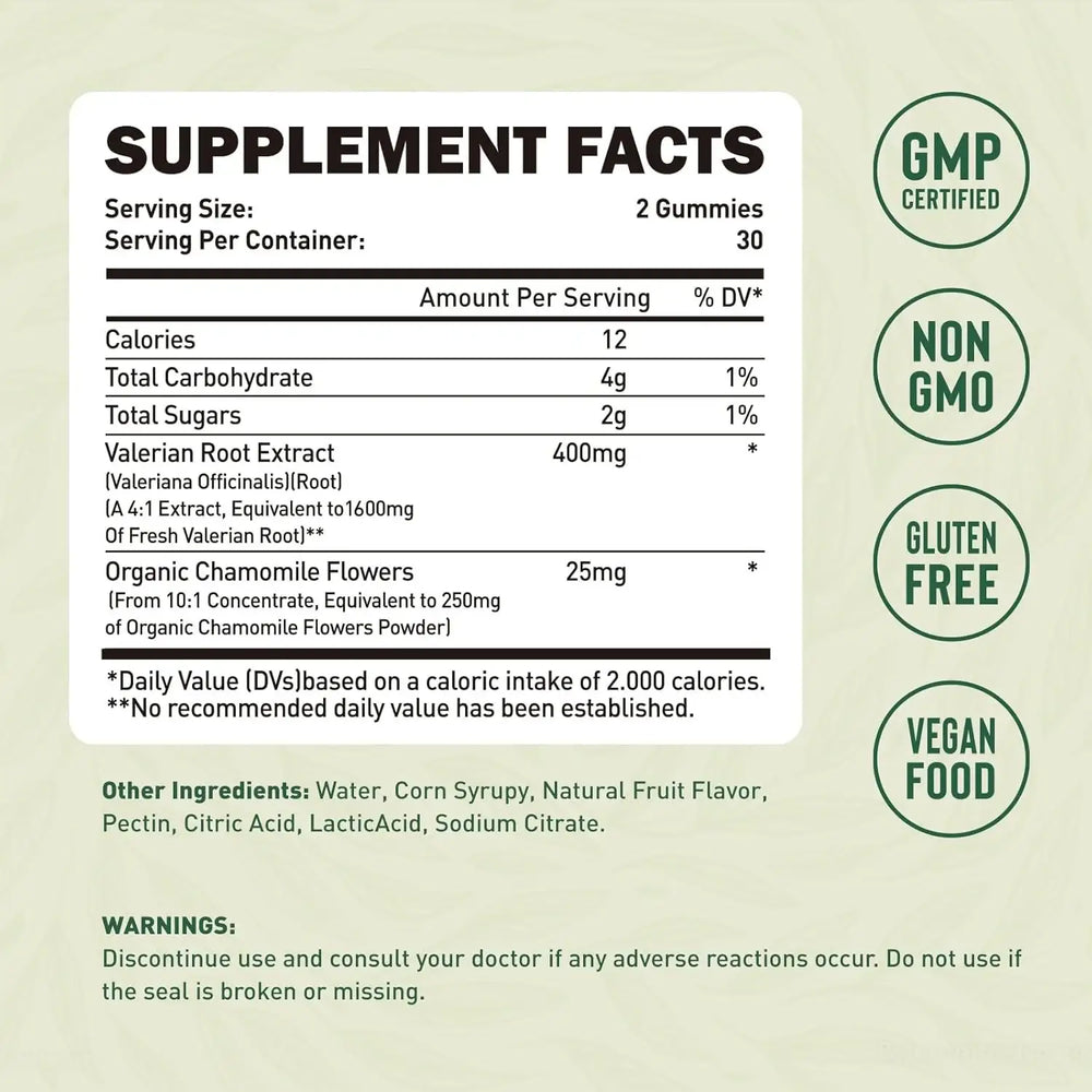 DUWHOT - Duwhot Valerian Root Gummy 60 Gomitas - The Red Vitamin MX - Suplementos Alimenticios - {{ shop.shopifyCountryName }}