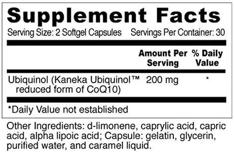WELLNESS RESOURCES - Wellness Resources Super CoQ10 Ubiquinol 100Mg. 60 Capsulas - The Red Vitamin MX - Suplementos Alimenticios - {{ shop.shopifyCountryName }}