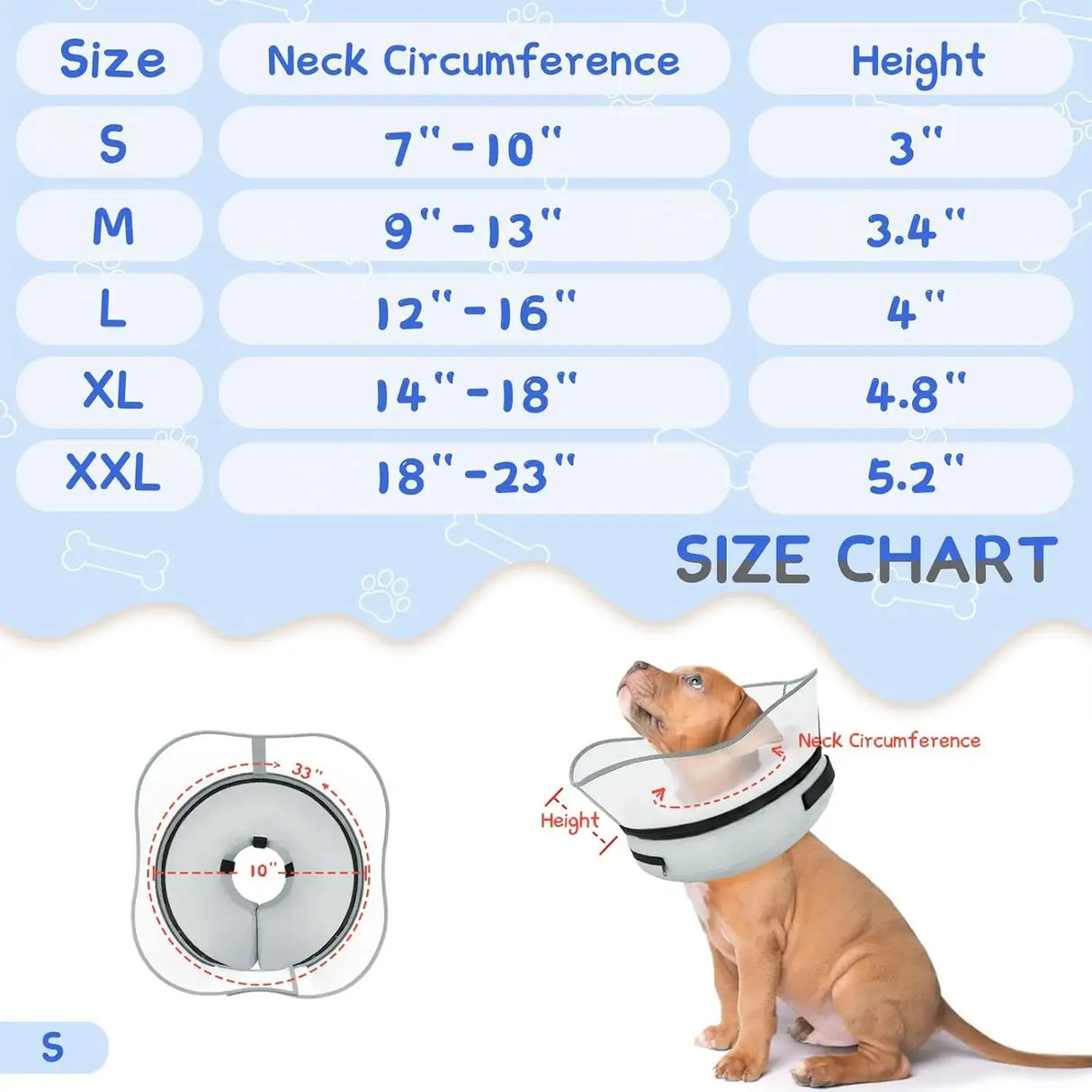 SUPET - Supet Raised Inflatable Dog Cone Collar SMALL - The Red Vitamin MX - Collares y Conos De Recuperación Para Perros - {{ shop.shopifyCountryName }}