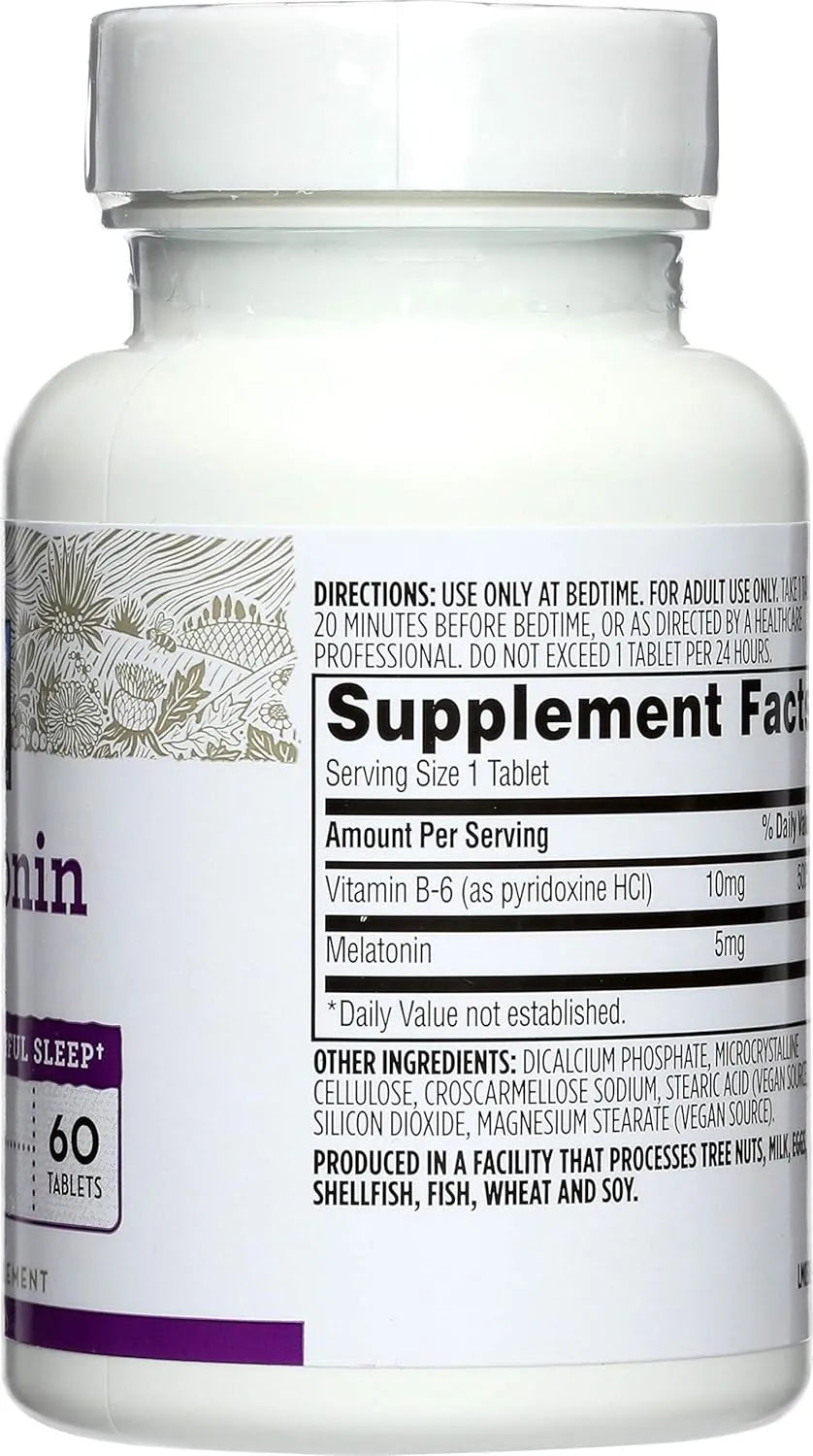 365 - 365 by Whole Foods Market Melatonin 5Mg. 60 Tabletas - The Red Vitamin MX - Suplementos Alimenticios - {{ shop.shopifyCountryName }}