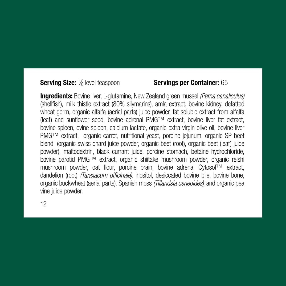 STANDARD PROCESS - Standard Process Canine Dermal Support Skin & Adrenal Gland Supplement 30Gr. - The Red Vitamin MX - Remedios Para La Picazón De Perros - {{ shop.shopifyCountryName }}