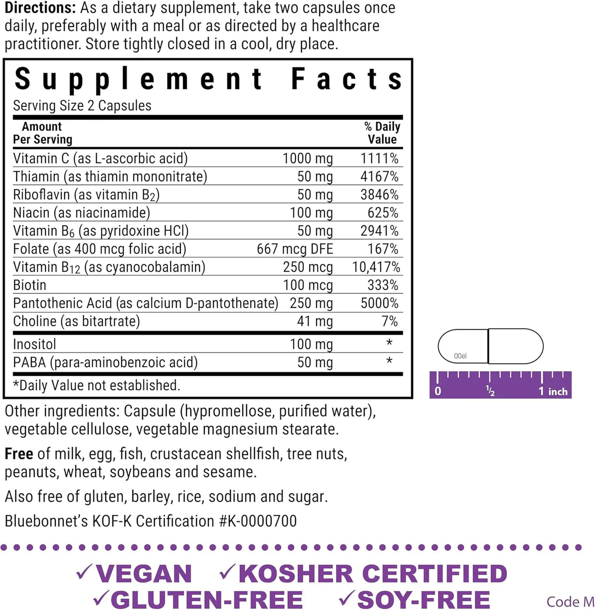 BLUEBONNET NUTRITION - Bluebonnet Nutrition Stress Relief B Complex 50 Capsulas - The Red Vitamin MX - Suplementos Alimenticios - {{ shop.shopifyCountryName }}