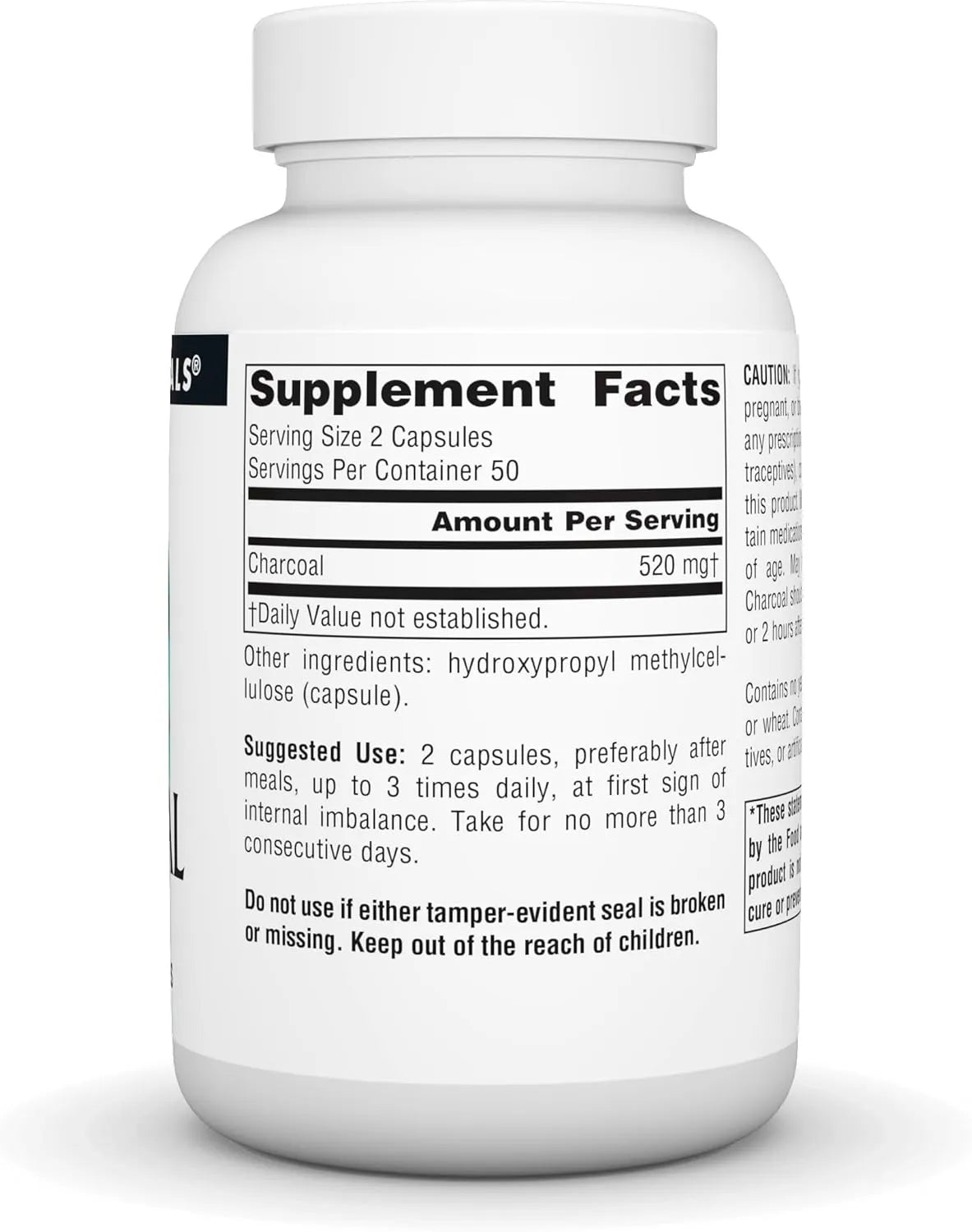 SOURCE NATURALS - Source Naturals Charcoal 260Mg. 100 Capsulas - The Red Vitamin MX - Suplementos Alimenticios - {{ shop.shopifyCountryName }}