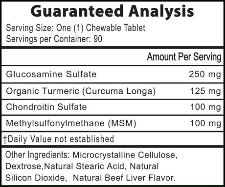 INFINITE PET - Infinite Pet Advanced Hip and Joint Supplement for Dogs 90 Tabletas Masticables - The Red Vitamin MX - Cuidado De Cadera Y Articulaciones Para Perros - {{ shop.shopifyCountryName }}
