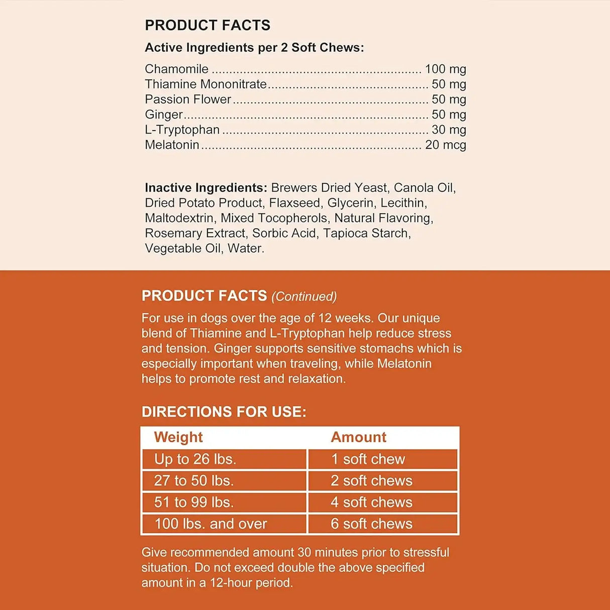 CHEW + HEAL - Chew + Heal Labs Calming Chews for Dogs Chicken 30 Masticables - The Red Vitamin MX - Relajantes Para Perros - {{ shop.shopifyCountryName }}