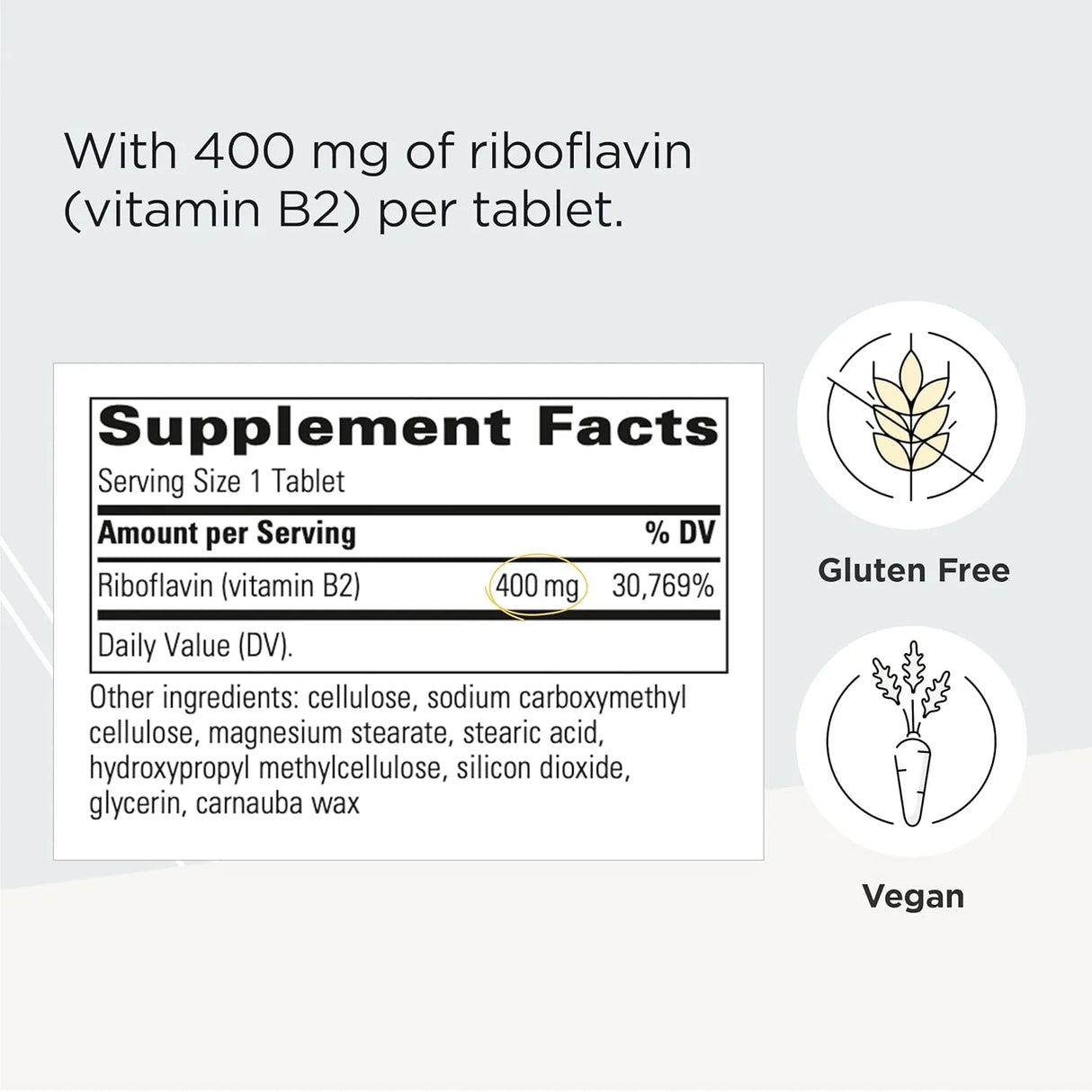 INTEGRATIVE THERAPEUTICS - Integrative Therapeutics Riboflavin 400Mg. 30 Tabletas - The Red Vitamin MX - Suplementos Alimenticios - {{ shop.shopifyCountryName }}