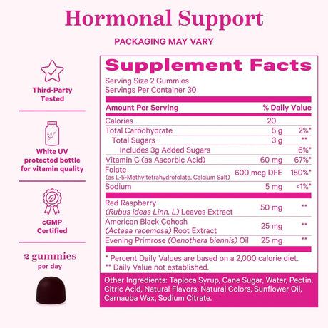 PINK STORK - Pink Stork Hormone Balance Gummies for Women 60 Gomitas - The Red Vitamin MX - Suplementos Alimenticios - {{ shop.shopifyCountryName }}