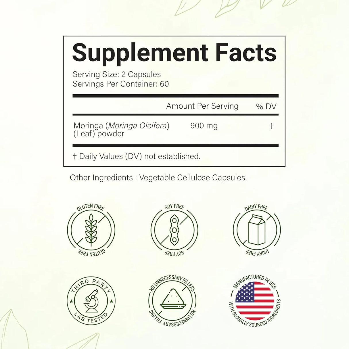 SANDHU HERBALS - Sandhu Herbals Moringa 120 Capsulas - The Red Vitamin MX - Suplementos Alimenticios - {{ shop.shopifyCountryName }}