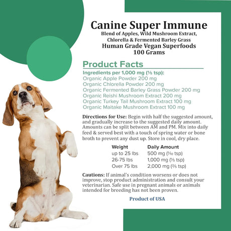 HOLISTIC BIN - HOLISTIC BIN Canine Super Immune Support 100Gr. - The Red Vitamin MX - Suplementos Herbales Para Perros - {{ shop.shopifyCountryName }}