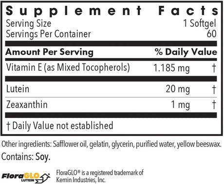 ALLERGY RESEARCH GROUP - Allergy Research Group Lutein 20Mg. 60 Capsulas - The Red Vitamin MX - Suplementos Alimenticios - {{ shop.shopifyCountryName }}