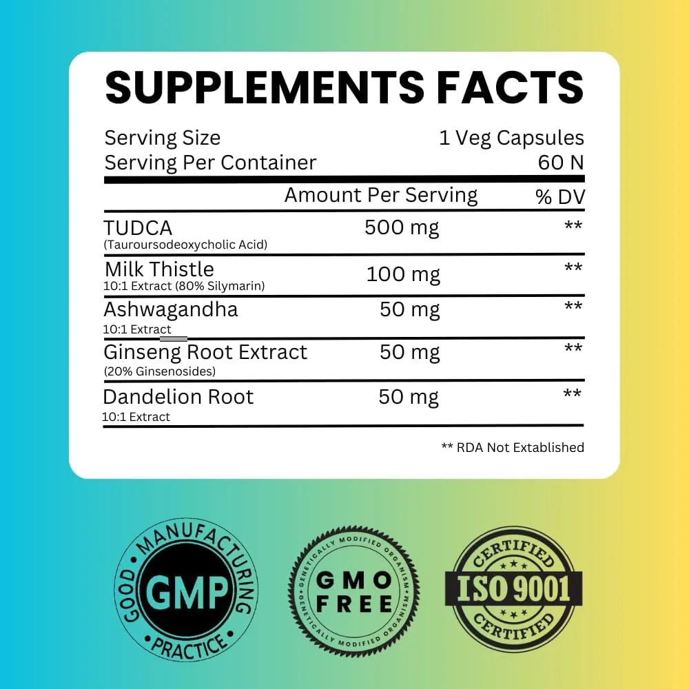 SAIKOU HERBS - SAIKOU HERBS TUDCA 750Mg. 60 Capsulas - The Red Vitamin MX - Suplementos Alimenticios - {{ shop.shopifyCountryName }}