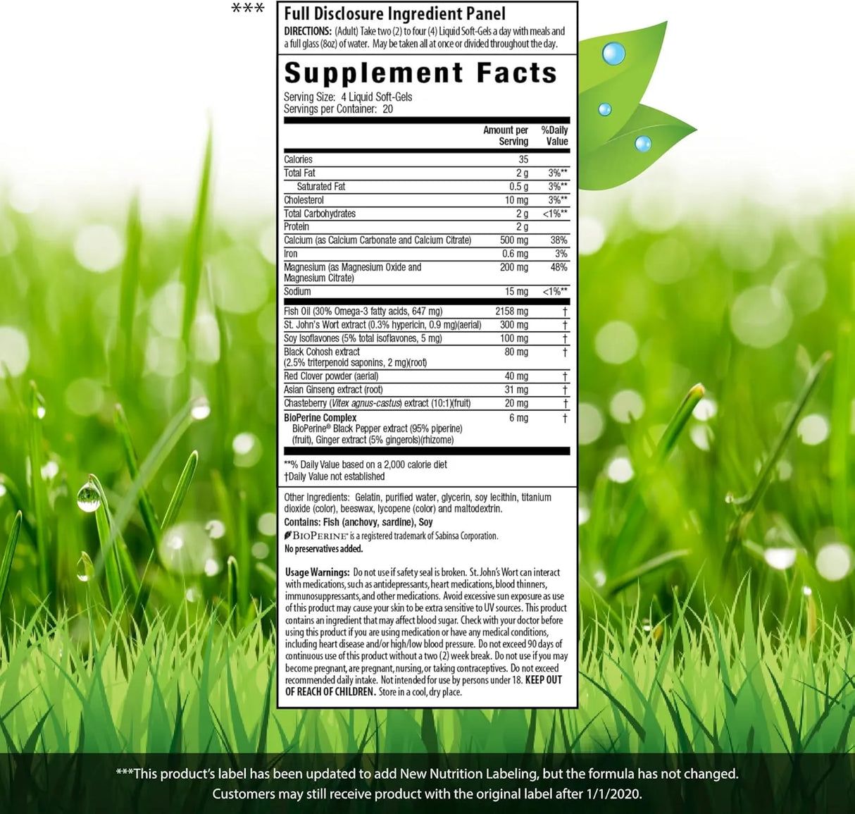 IRWIN NATURALS - Irwin Naturals EstroPause Menopause Support 80 Capsulas Blandas - The Red Vitamin MX - Suplementos Alimenticios - {{ shop.shopifyCountryName }}