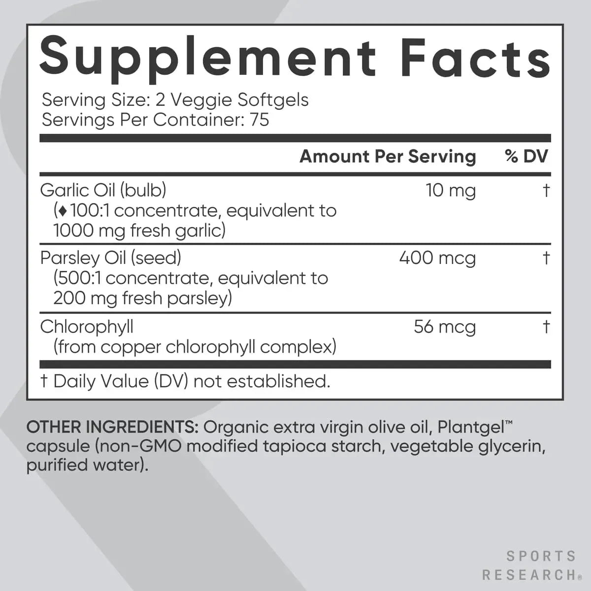 SPORTS RESEARCH - Sports Research Odorless Garlic Oil 1000Mg. 150 Capsulas - The Red Vitamin MX - Suplementos Alimenticios - {{ shop.shopifyCountryName }}