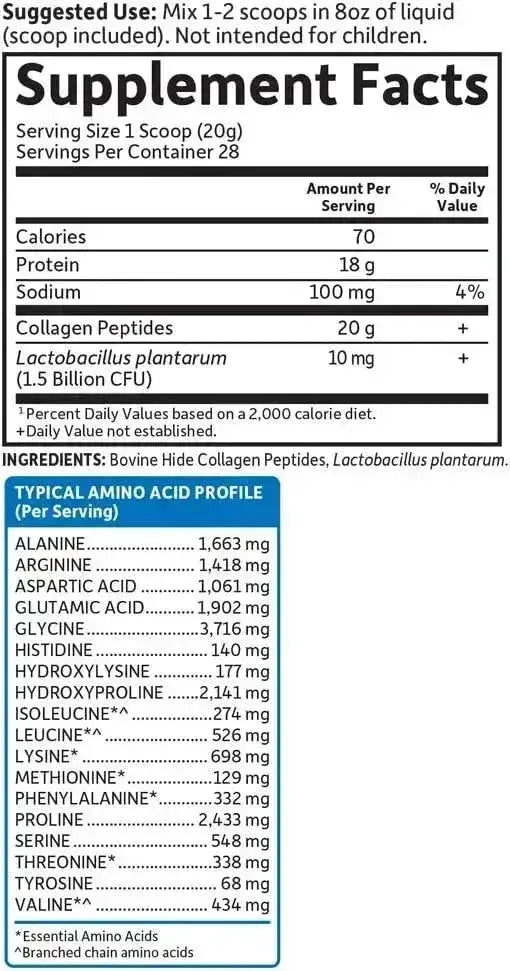 GARDEN OF LIFE - Garden of Life Grass Fed Collagen Peptides Powder Unflavored 560Gr. - The Red Vitamin MX - Suplementos Alimenticios - {{ shop.shopifyCountryName }}