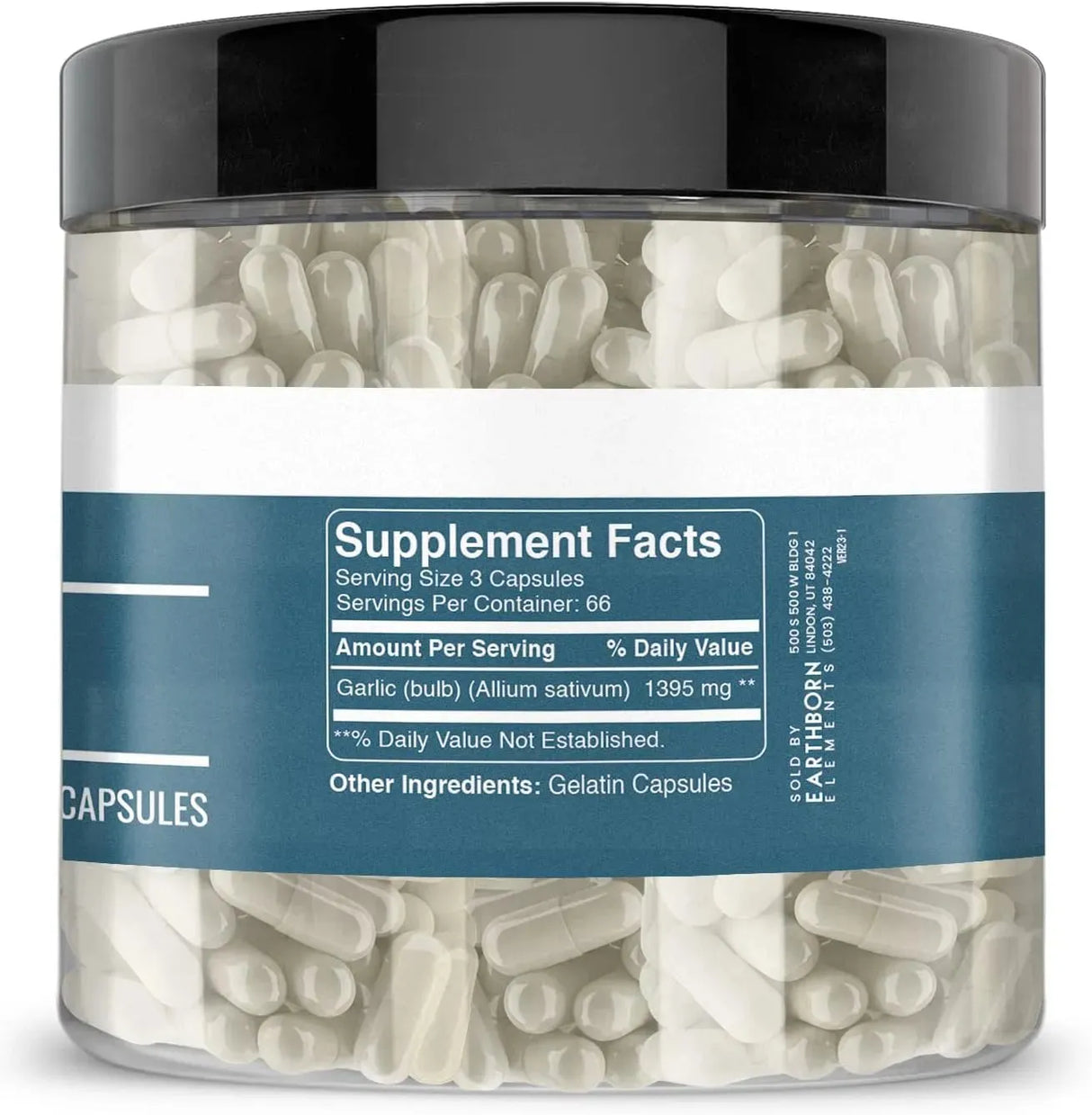 EARTHBORN ELEMENTS - Earthborn Elements Garlic 200 Capsulas - The Red Vitamin MX - Suplementos Alimenticios - {{ shop.shopifyCountryName }}