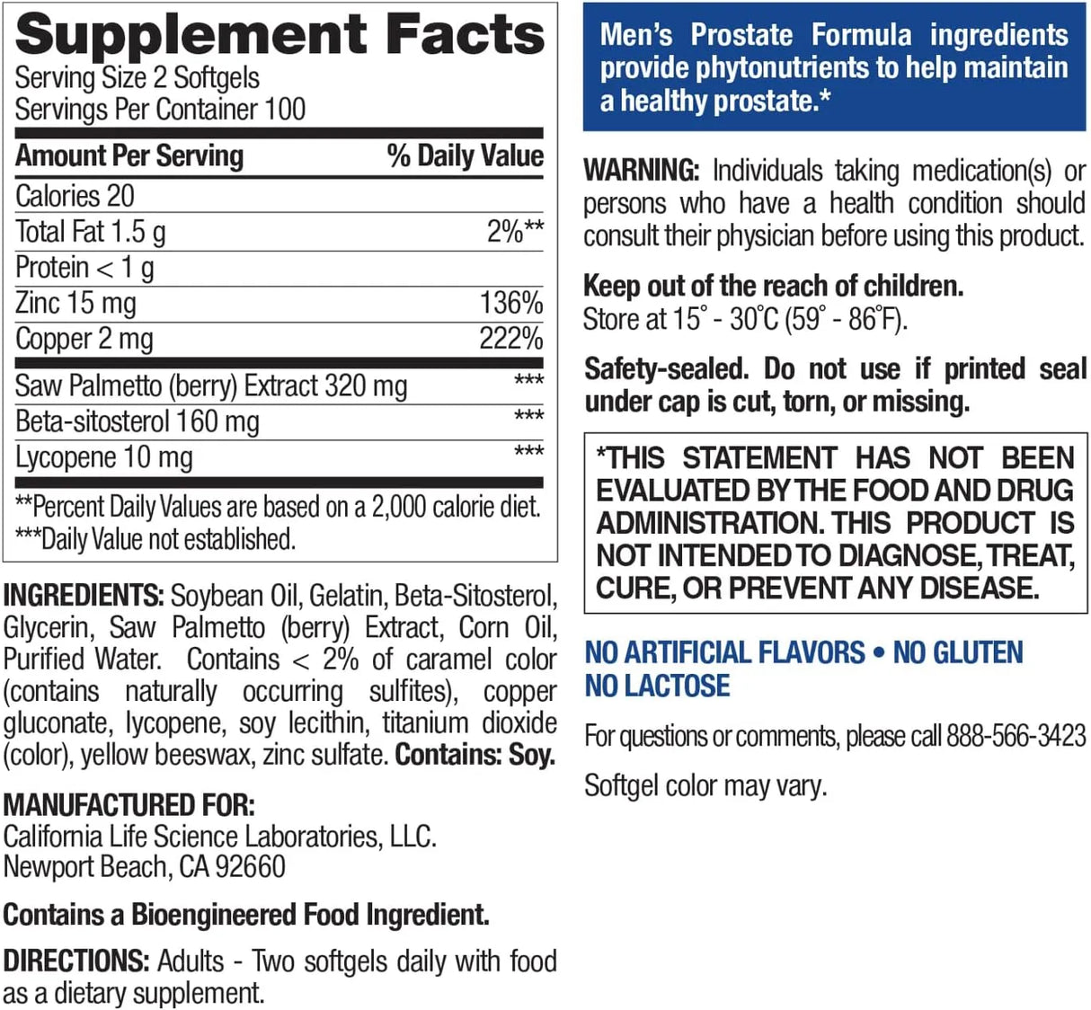 NATURE'S WONDER - Nature's Wonder Men's Prostate Formula 200 Capsulas Blandas - The Red Vitamin MX - Suplementos Alimenticios - {{ shop.shopifyCountryName }}