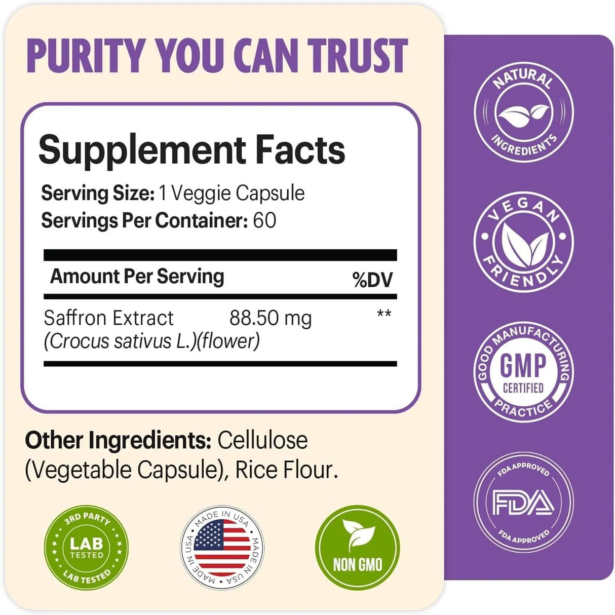 DMOOSE - DMoose Saffron Extract 88.5Mg. 60 Capsulas - The Red Vitamin MX - Suplementos Alimenticios - {{ shop.shopifyCountryName }}