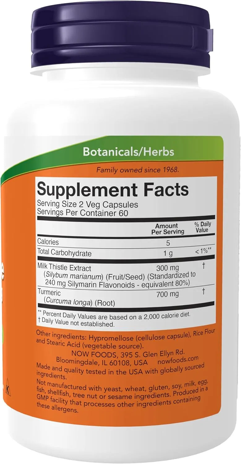 NOW SUPPLEMENTS - NOW Foods Supplements Silymarin Milk Thistle Extract 150Mg. 120 Capsulas - The Red Vitamin MX - Suplementos Alimenticios - {{ shop.shopifyCountryName }}