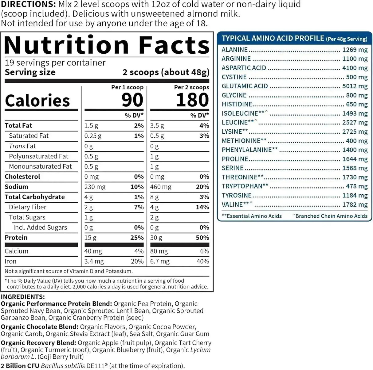 GARDEN OF LIFE - Garden of Life Organic Vegan Sport Protein Powder 19 Servicios Chocolate 912Gr. - The Red Vitamin MX - Suplementos Alimenticios - {{ shop.shopifyCountryName }}