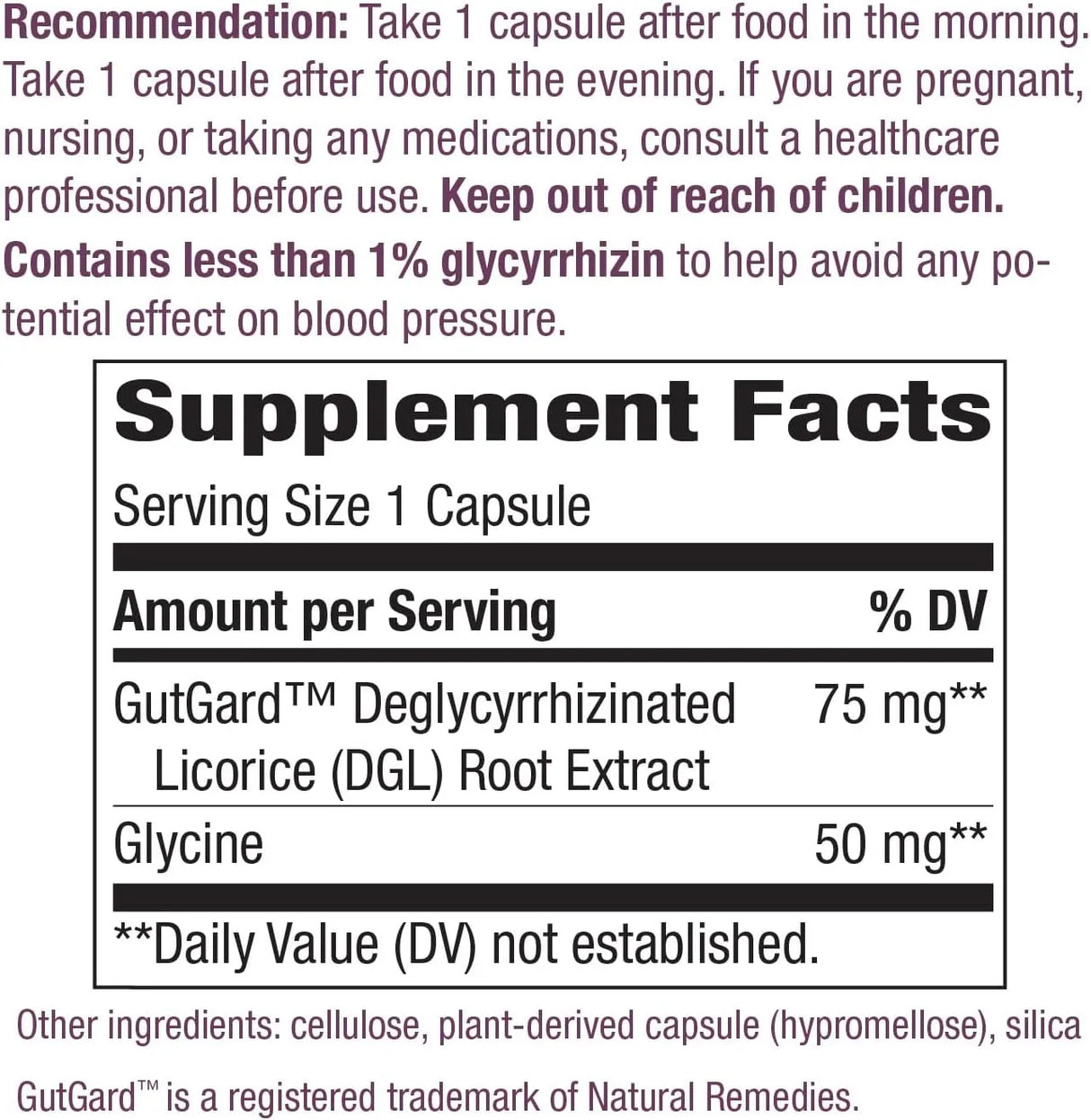 NATURE'S WAY - Nature's Way DGL Ultra Premium Licorice Root Extract 75Mg. 90 Capsulas - The Red Vitamin MX - Suplementos Alimenticios - {{ shop.shopifyCountryName }}