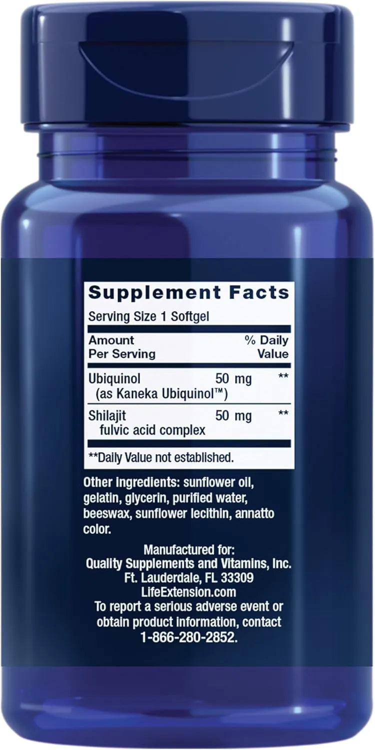 LIFE EXTENSION - Life Extension Super Ubiquinol CoQ10 with Enhanced Mitochondrial Support 100 Capsulas Blandas - The Red Vitamin MX - Suplementos Alimenticios - {{ shop.shopifyCountryName }}