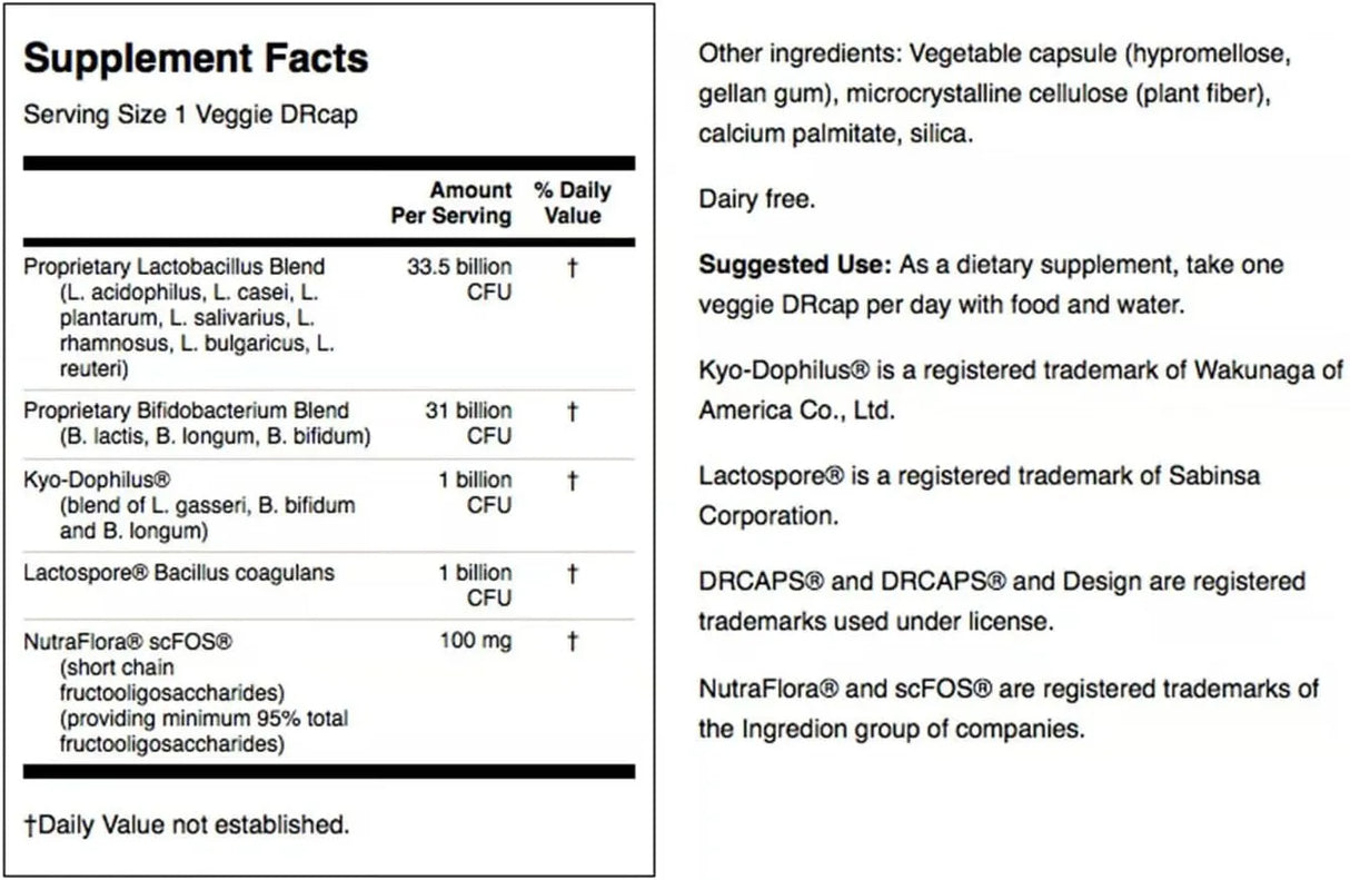 SWANSON - Swanson Ultra Potency Probiotic 60 Capsulas 2 Pack - The Red Vitamin MX - Suplementos Alimenticios - {{ shop.shopifyCountryName }}
