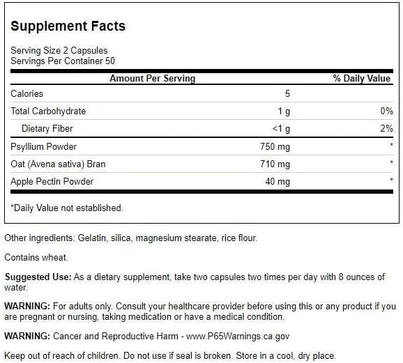 SWANSON - Swanson Tri-Fiber Complex 100 Capsulas 2 Pack - The Red Vitamin MX - Suplementos Alimenticios - {{ shop.shopifyCountryName }}