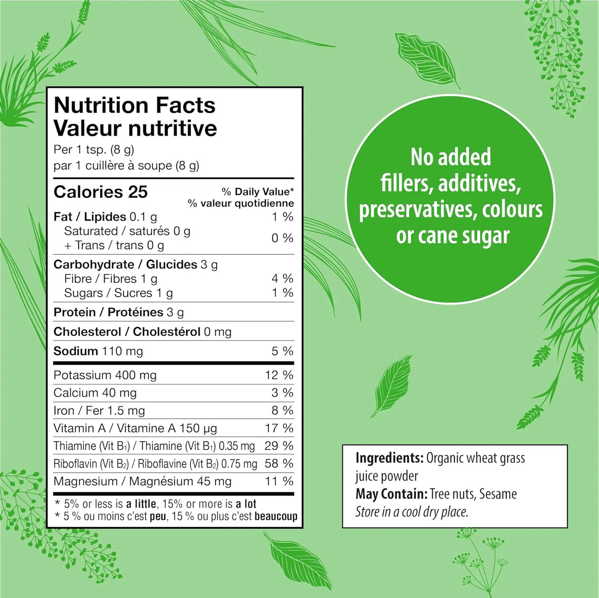 ORGANIC TRADITIONS - Organic Traditions Organic Wheat Grass Powder 150Gr. - The Red Vitamin MX - Suplementos Alimenticios - {{ shop.shopifyCountryName }}