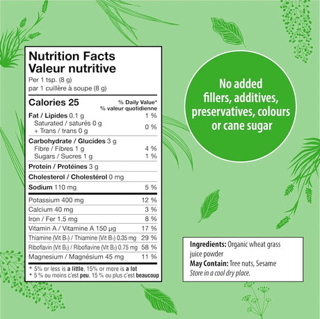 ORGANIC TRADITIONS - Organic Traditions Organic Wheat Grass Powder 150Gr. - The Red Vitamin MX - Suplementos Alimenticios - {{ shop.shopifyCountryName }}