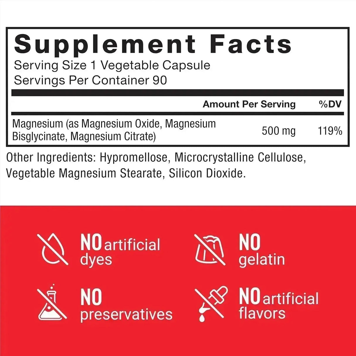 FORCE FACTOR - Force Factor Magnesium Complex 500Mg. 90 Capsulas - The Red Vitamin MX - Suplementos Alimenticios - {{ shop.shopifyCountryName }}