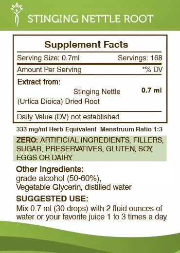 SECRETS OF THE TRIBE - Secrets of the Tribe Stinging Nettle Root Tincture Alcohol Extract 4 Fl.Oz. - The Red Vitamin MX - Suplementos Alimenticios - {{ shop.shopifyCountryName }}