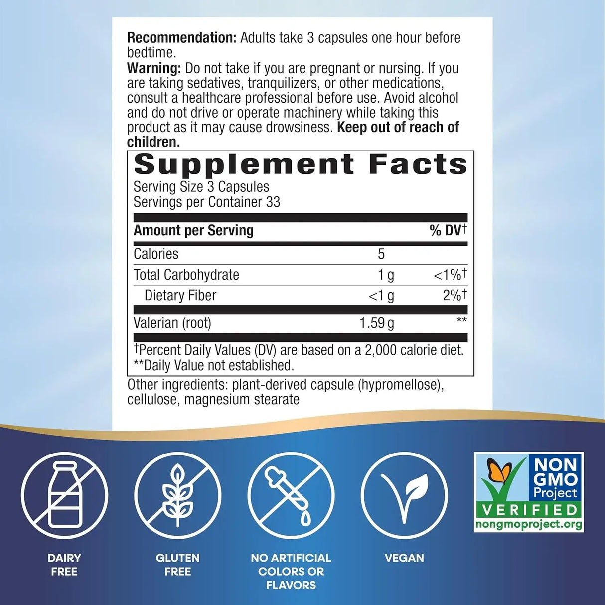 NATURE'S WAY - Nature's Way Valerian Root 100 Capsulas - The Red Vitamin MX - Suplementos Alimenticios - {{ shop.shopifyCountryName }}