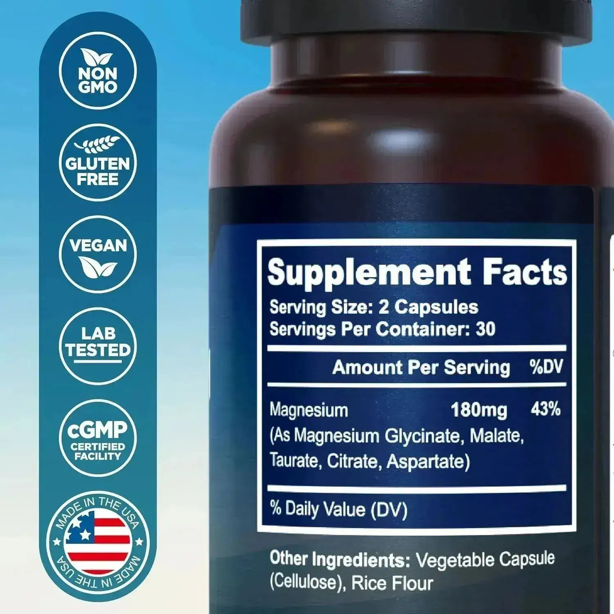 MYOACTIVO - MyoActivo 5-in-1 Magnesium Complex 60 Capsulas - The Red Vitamin MX - Suplementos Alimenticios - {{ shop.shopifyCountryName }}