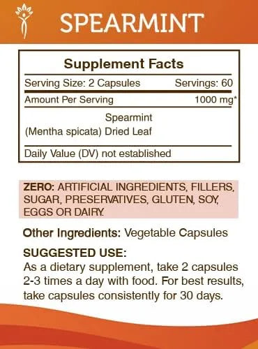 SECRETS OF THE TRIBE - Secrets of the Tribe Spearmint 1000Mg. 120 Capsulas - The Red Vitamin MX - Suplementos Alimenticios - {{ shop.shopifyCountryName }}