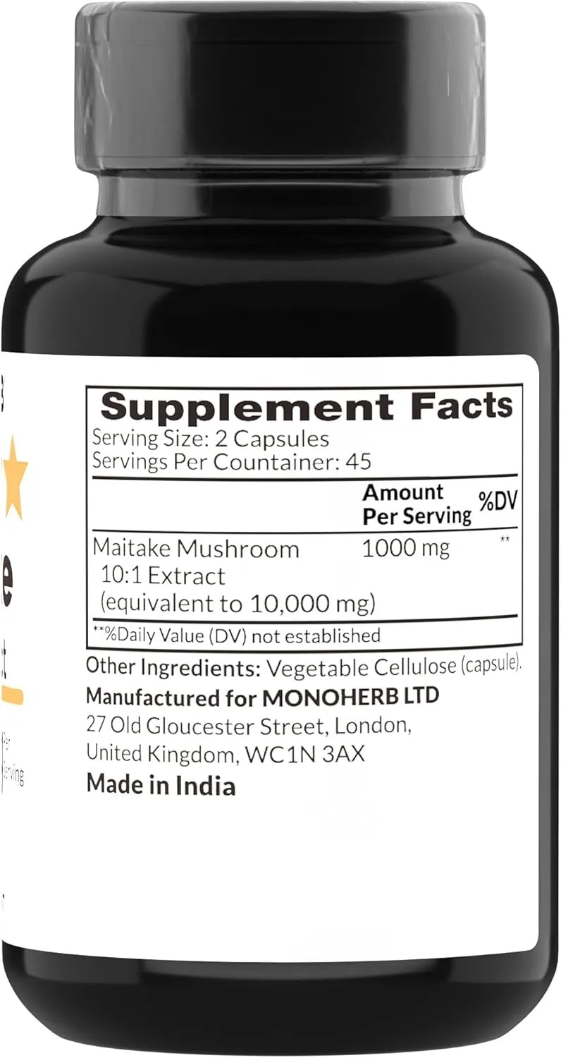 MONOHERB - Monoherb Maitake Mushroom Extract 1000Mg. 90 Capsulas - The Red Vitamin MX - Suplementos Alimenticios - {{ shop.shopifyCountryName }}