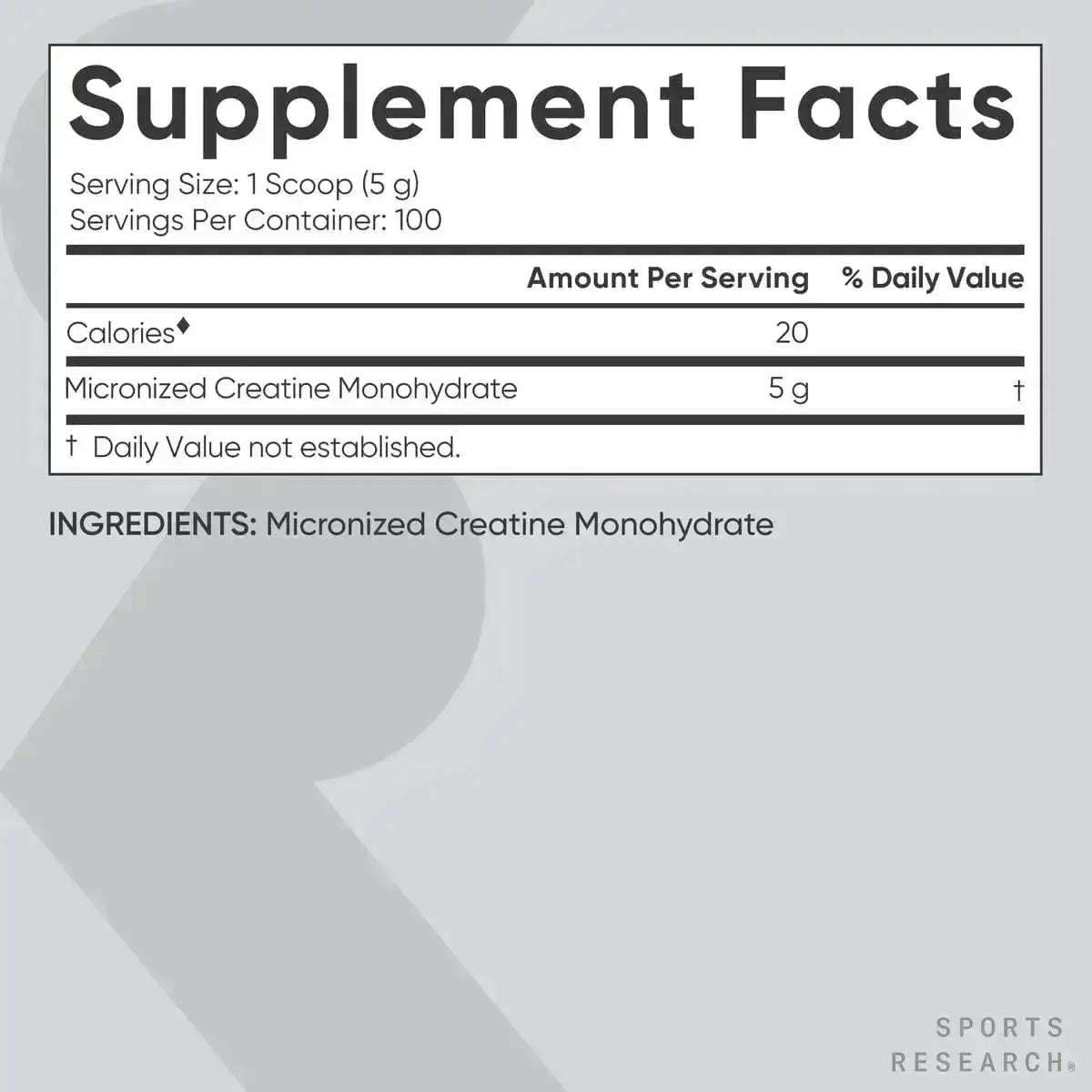 SPORTS RESEARCH - Sports Research Creatine Monohydrate 500Gr. - The Red Vitamin MX - Suplementos Alimenticios - {{ shop.shopifyCountryName }}