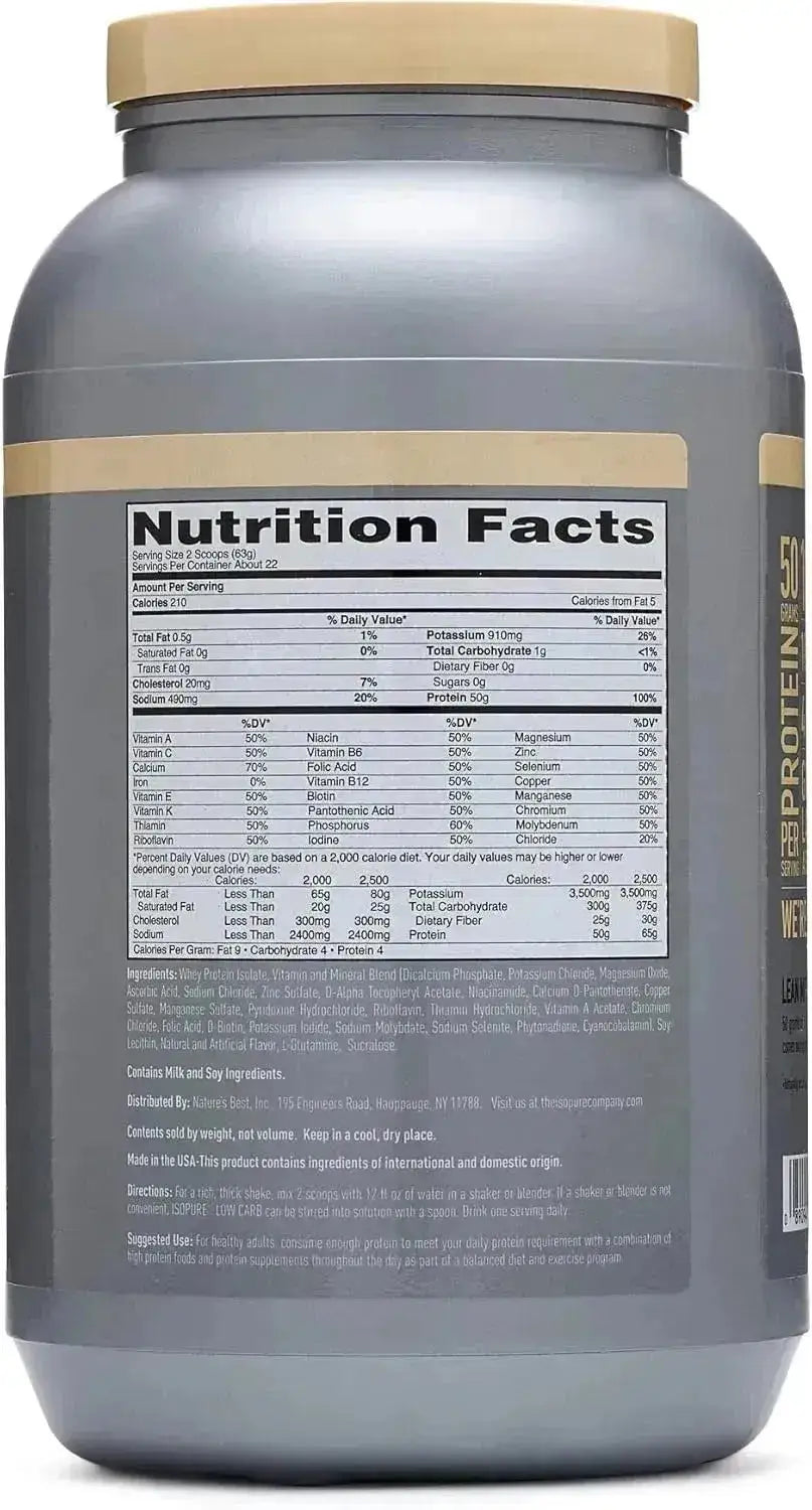 ISOPURE - Isopure Protein Powder 42 Servicios Toasted Coconut 1.36 Kg. - The Red Vitamin MX - Suplementos Alimenticios - {{ shop.shopifyCountryName }}