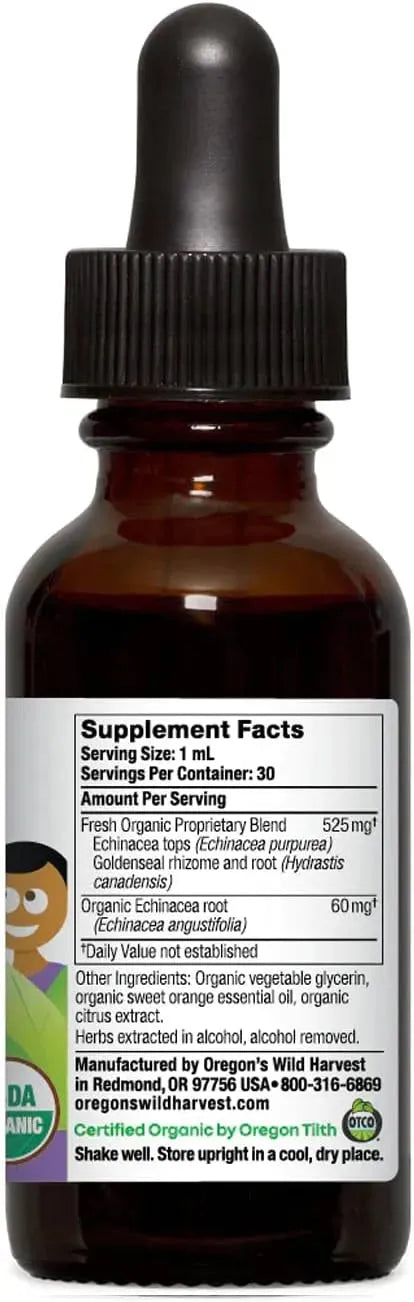 OREGON'S WILD HARVEST - Oregon's Wild Harvest Children's Echinacea Goldenseal 1 Fl.Oz. - The Red Vitamin MX - Suplementos Alimenticios - {{ shop.shopifyCountryName }}